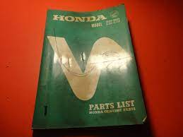oem original honda parts list catalog