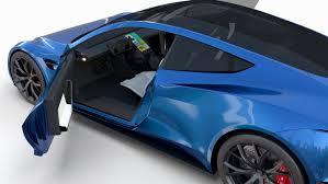 I wouldn't be at all surprised if that continued to be true of the new ones. Tesla Roadster 2020 Blue Supercars Gallery