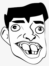 For a lot of people, monday is the worst day of the week. Happy Rage Face Weird Face Drawing Meme Png Image Transparent Png Free Download On Seekpng