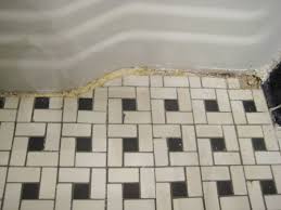 clean vine bathroom tiles caulk