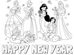 Children will practice number recognition while coloring fireworks and a happy new year sign. Printable New Year Coloring Pages