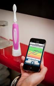 this smart toothbrush keeps track of