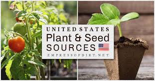 Usa Garden Plant Seed Sources Listed