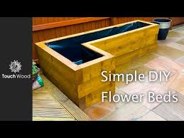 Diy Railway Sleeper Flower Bed How To