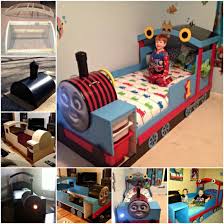 how to build a thomas train bed how