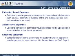 Ppt Welcome To The Travel Expense Processing Course