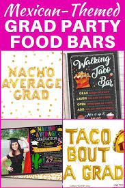 A taco bar is perfect for family gatherings, graduation parties, and birthday parties. Graduation Party Food Ideas For A Crowd