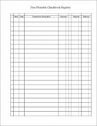 Blank Accounting Worksheet General Ledger Template Printable