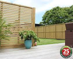 Concrete Or Wooden Fence Posts