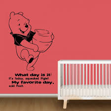 Nursery Wall Decals With Quotes By Pooh