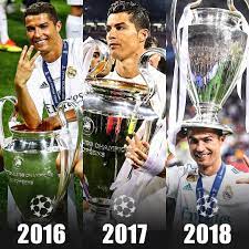 The Football Arena - Cristiano Ronaldo during Real Madrid's three  consecutive UCL Trophies: ▷ Games - 38 ▷ Goals - 43 ▷ Assists - 12 ▷  Knock-out Goals - 21 ▷ Big