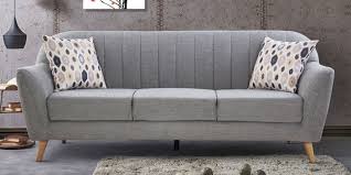 antalya 3 seater sofa in grey colour