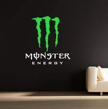 monster energy wall sticker