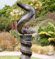 Stolen Bronze Eel Sculpture Recovered