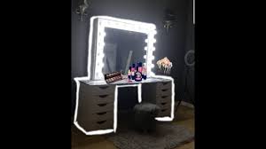 Vanity table set ikea white makeup vanity set vanity desk. Diy Ikea Alex Vanity Dupe Youtube