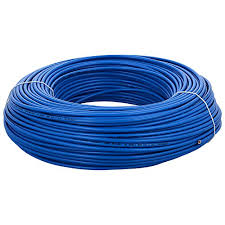 Polycab 1 5 Sqmm Single Core Pvc Insulated Copper Flexible Cable Blue Length 100m