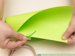 3 Ways To Make A Fast Kite With One Sheet Of Paper Wikihow