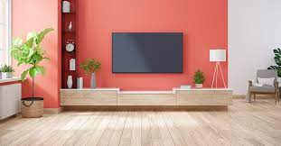 stylish tv wall with these decor tips
