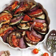 These italian vegetable recipes—from artichokes to zucchini—fit the bill. Combine All Of Your Favorite Veggies Into This Easy Yet Elegant Vegetable Tian Side Dish Vegetable Tian Easy Vegetable Side Dish Recipes Dinner Party Side Dish