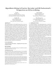 pdf algorithmic hiring in practice