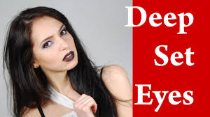 deep set hooded eyes makeup video