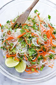 fresh and easy vietnamese noodle salad