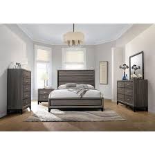 Anchor the room with a leather or velvet upholstered headboard instead. Bedroom Sets Watson 212421q 6 Pc Queen Panel Bedroom Set At Bedrooms Today