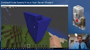 more coding in minecraft education