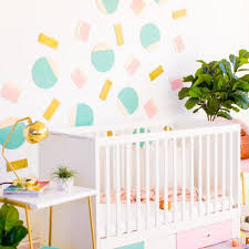 Abstract Shapes Diy Nursery Wall Decor
