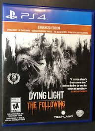 Dying Light The Following Enhanced Edition Ps4 Used Ebay