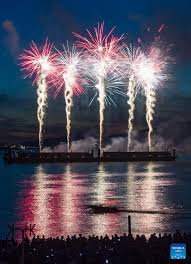 30th celebration of light fireworks