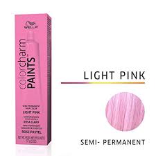 Wella Paints Light Pink Semi Permanent Hair Color Light Pink