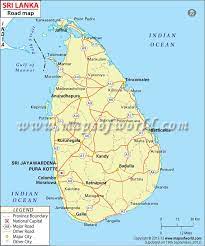 Welcome to google maps sri lanka locations list, welcome to the place where google maps sightseeing make sense! Sri Lanka Road Map Map Sri Lanka Roadmap
