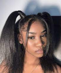Check out these 15 beautiful ways you can wear your hair using a flat iron! Pinterest Elianox Flat Iron Hair Styles Pigtail Hairstyles Aesthetic Hair