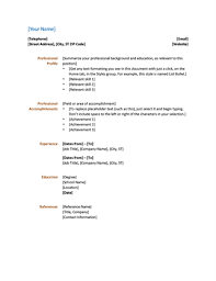 Resumes And Cover Letters Office Com
