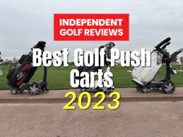 the best golf push carts in 2023