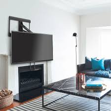 Pull Down Fireplace Mantel Tv Mount