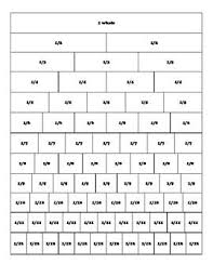 5 Best Photos Of Equivalent Fractions Chart Printable