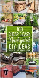 100 And Easy Diy Backyard Ideas