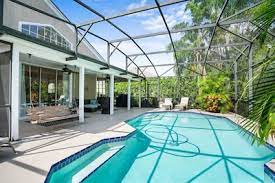 luxury home heated pool 3d