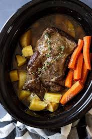 slow cooker pot roast countryside