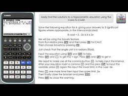 Using Casio Fx Cg50the Calculator Guide