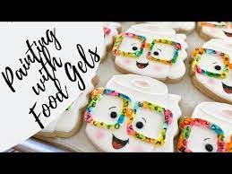 Sugar Cookie Using Food Gel Colors