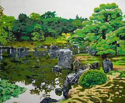 Zen Garden Painting By Yuli Yap