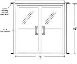 Commercial Glass Front Doors