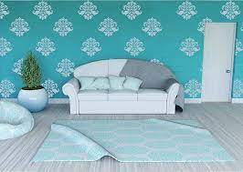 Damask Large Wall Stencil Design For