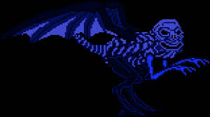 By hammerhead_26 332 9 11 so, i read the alternate universe fanfics of the nes godzilla creepypasta by a user that i follow who goes by the name of quietwriter13 (seriously, go check. Blue Flying Form Nes Godzilla Creepypasta Know Your Meme