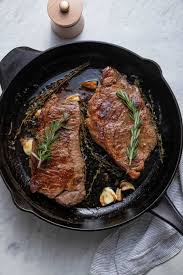 cast iron skillet steak juicy easy
