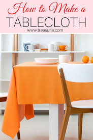 How To Make A Tablecloth Any Size Or