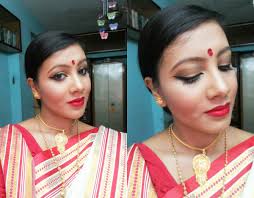 traditional bengali makeup look